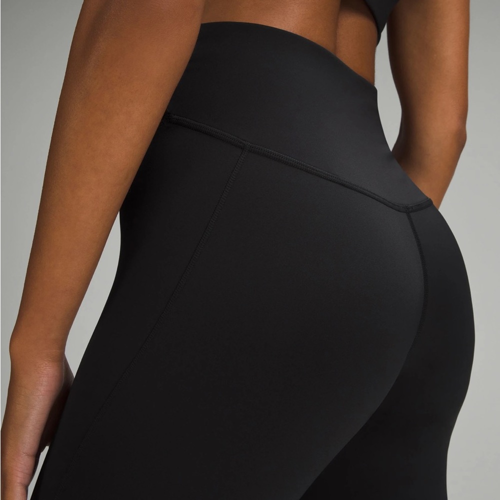 Lululemon| NWT Base Pace High Rise 25” Black Leggings in Women’s Size 10 - Picture 4 of 9